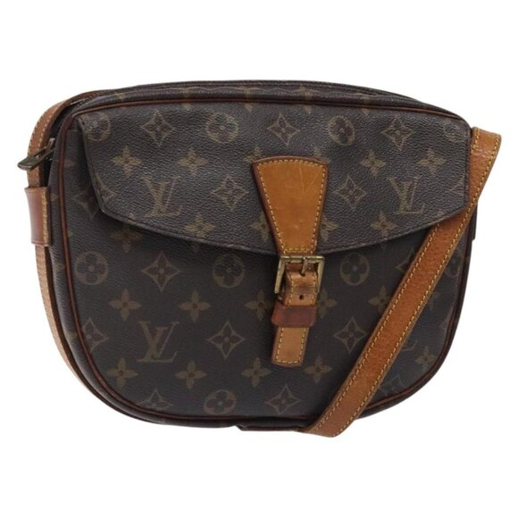 LOUIS VUITTON Monogram Jeune Fille MM Shoulder Bag LV Auth - Picture 1 of 16